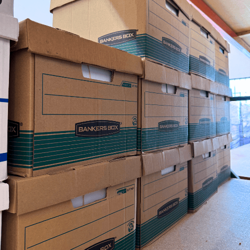 banker box storage